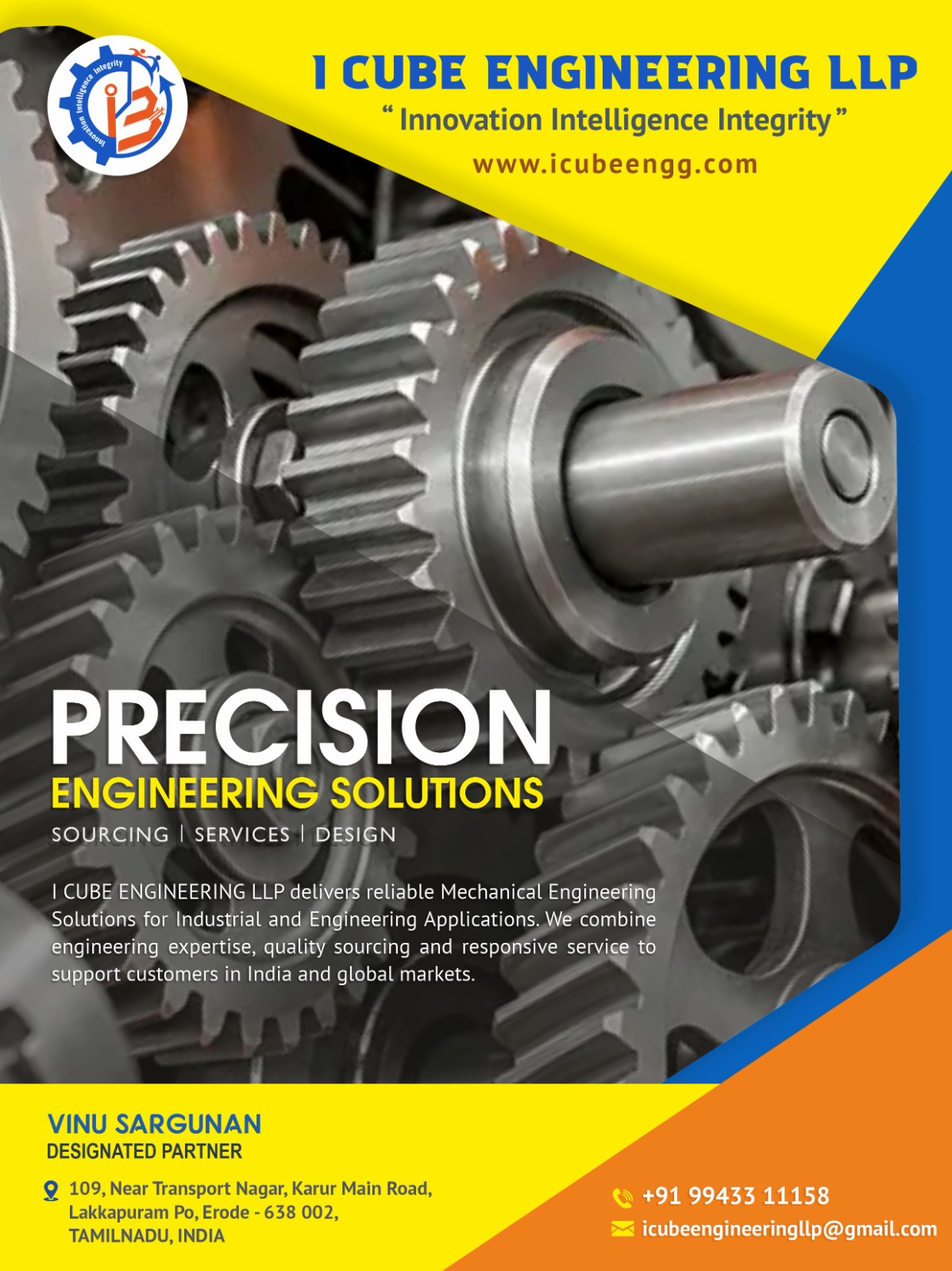 I CUBE ENGINEERING LLP Announcement